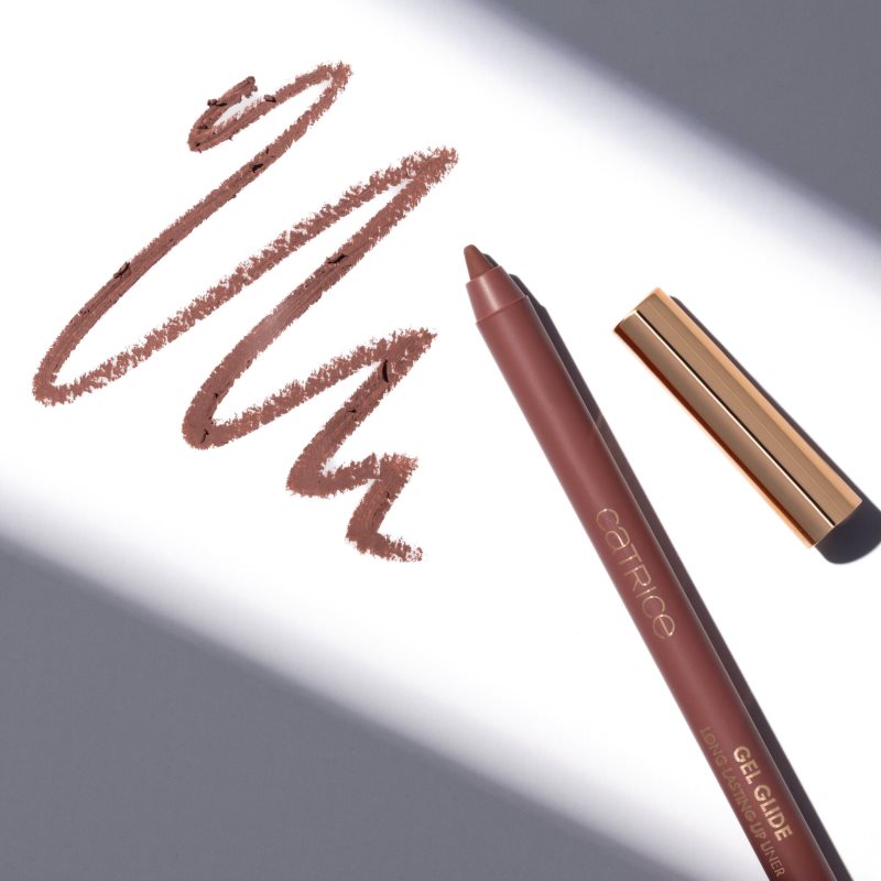 Catrice Gel Glide Long-Lasting Lip Liner Konturstift für die Lippen mit Matt-Effekt Farbton 090 Toffee Talk 1.5 g (Bild 9)