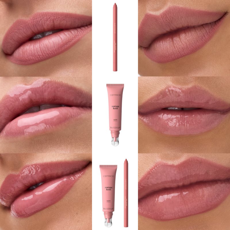 Catrice Peptide Bliss Glossy Lip Balm lesklý balzám na rty s peptidy odstín 010 Life In Rosé 10 ml (obrázek 7)