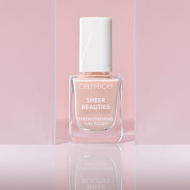 Catrice Sheer Beauties Strengthening Nail Polish posilující lak na nehty odstín 020 Roses Are Rosy 10.5 ml (obrázek 3)