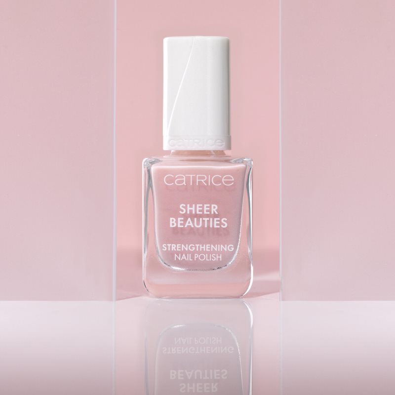 Catrice Sheer Beauties Strengthening Nail Polish posilující lak na nehty odstín 030 Barely Blushed 10.5 ml (obrázek 3)
