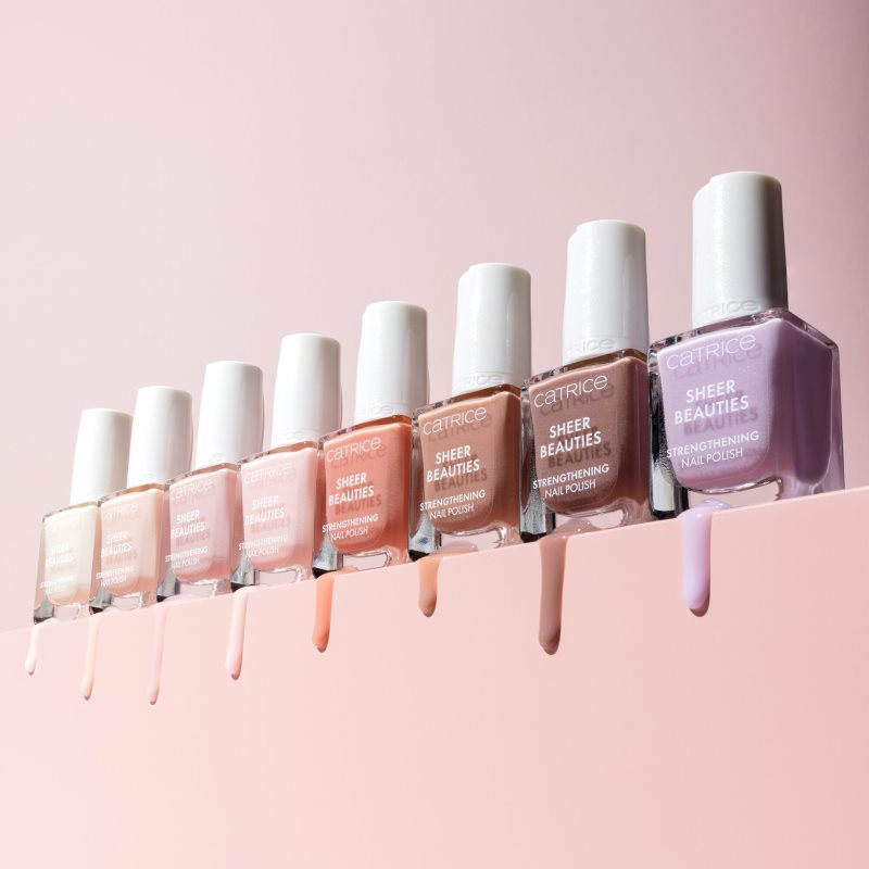 Catrice Sheer Beauties Strengthening Nail Polish posilující lak na nehty odstín 030 Barely Blushed 10.5 ml (obrázek 4)