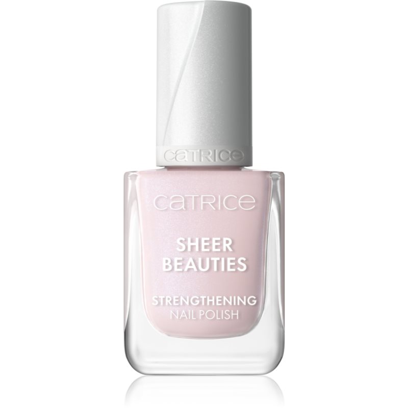 Catrice Sheer Beauties Strengthening Nail Polish posilňujúci lak na nechty odtieň 040 Fluffy Cotton Candy 10.5 ml