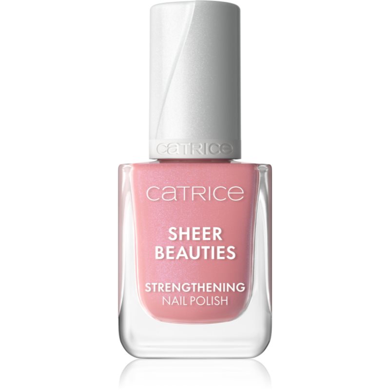 Catrice Sheer Beauties Strengthening Nail Polish stärkender Nagellack Farbton 050 Peonies, Please! 10.5 ml