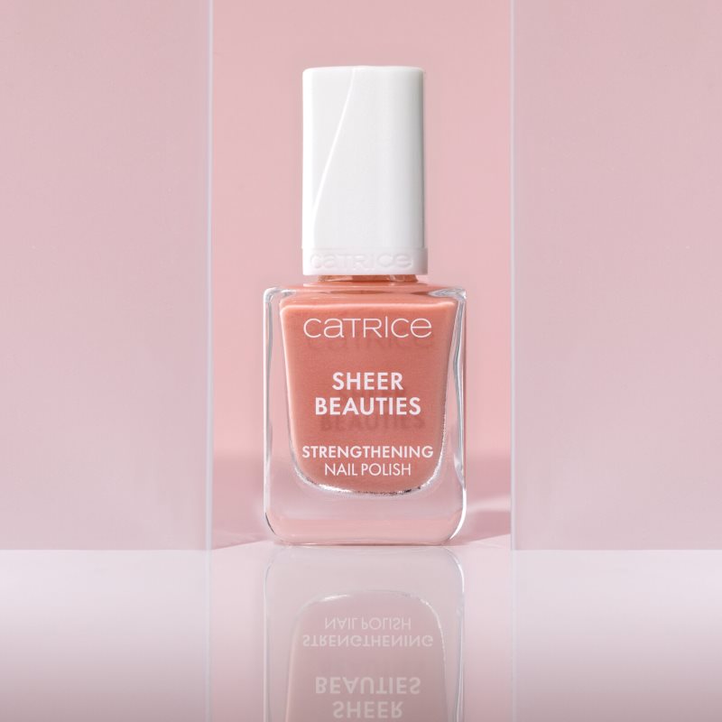 Catrice Sheer Beauties Strengthening Nail Polish posilující lak na nehty odstín 050 Peonies, Please! 10.5 ml (obrázek 3)