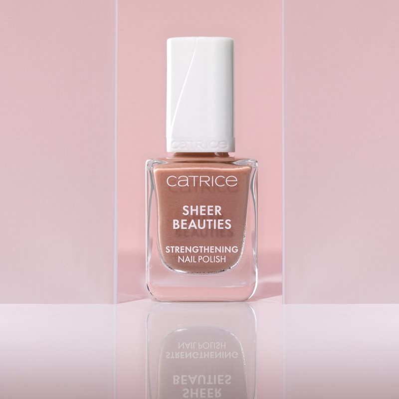 Catrice Sheer Beauties Strengthening Nail Polish posilující lak na nehty odstín 060 Nudie Beautie 10.5 ml (obrázek 3)