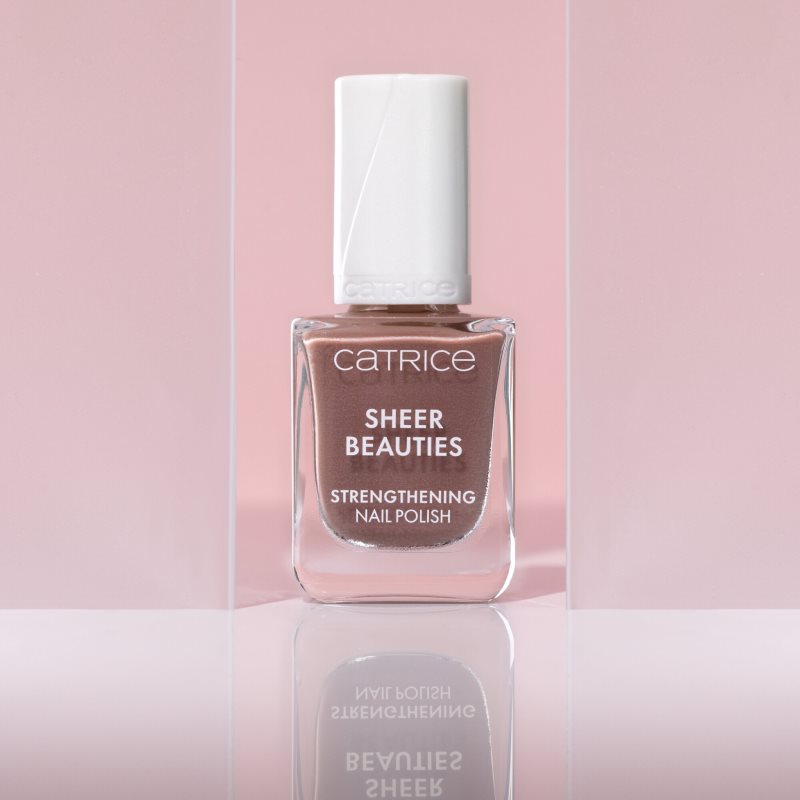 Catrice Sheer Beauties Strengthening Nail Polish posilující lak na nehty odstín 070 Dusty Romance 10.5 ml (obrázek 3)