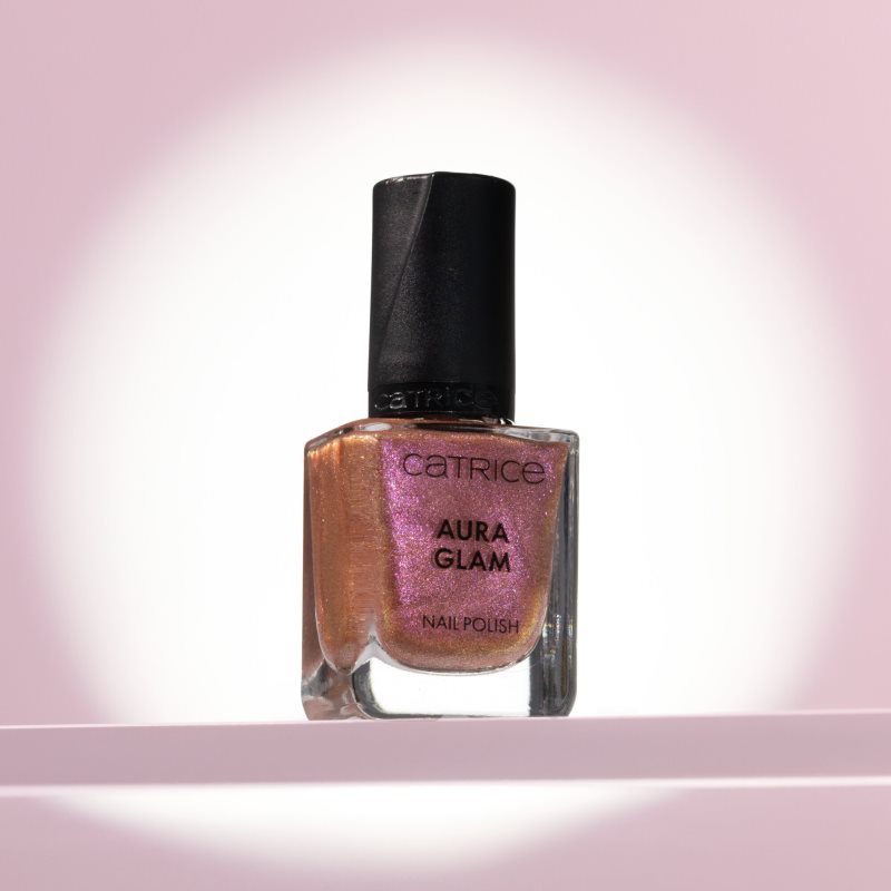 Catrice Aura Glam lak na nehty odstín 020 Solar Seduction 10.5 ml (obrázek 3)