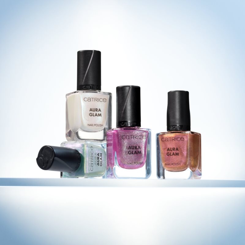 Catrice Aura Glam lak na nehty odstín 020 Solar Seduction 10.5 ml (obrázek 4)