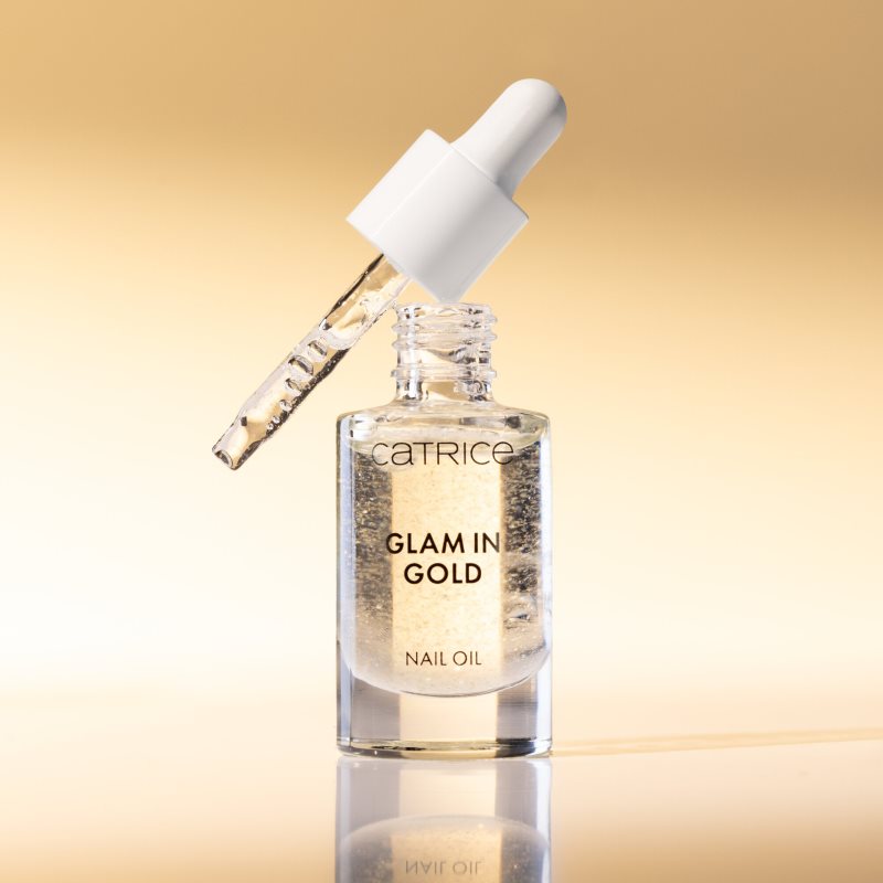 Catrice Glam In Gold Nail Oil vyživující olej na nehty 8 ml (obrázek 3)