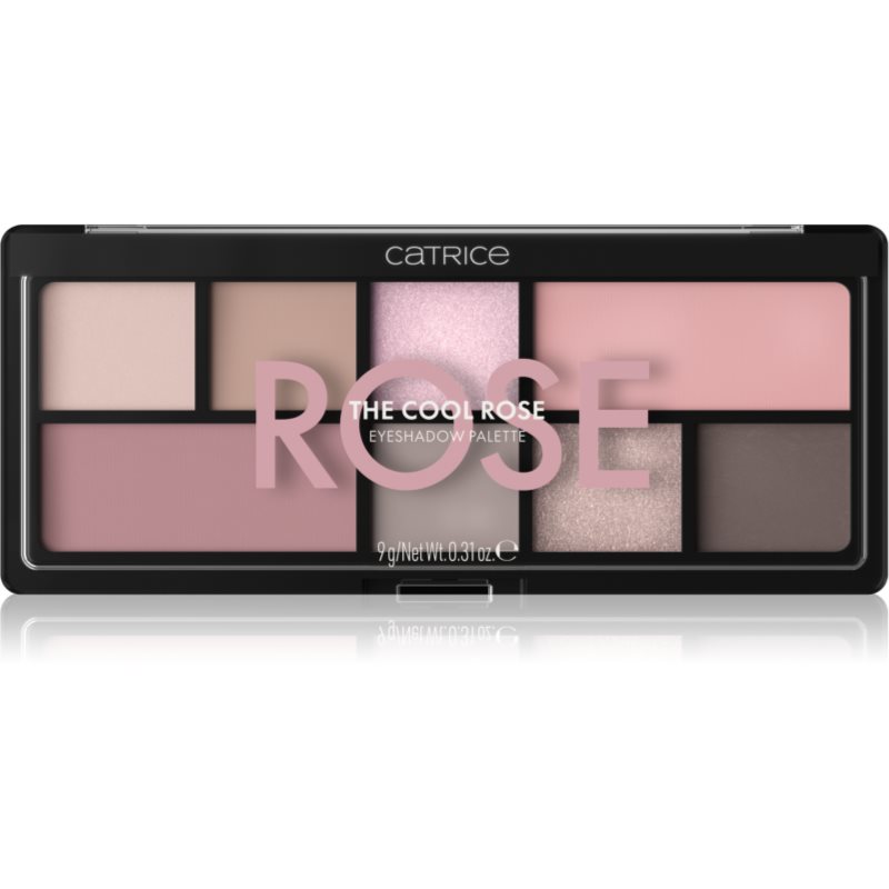 Catrice The Cool Rose eyeshadow palette 9 g