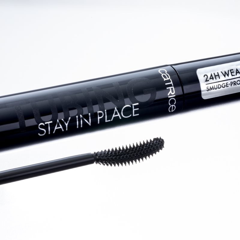Catrice TUBING Stay In Place Wimperntusche für den Effekt künstlicher Wimpern Farbton 010 No Panda Black 11 ml (Bild 10)