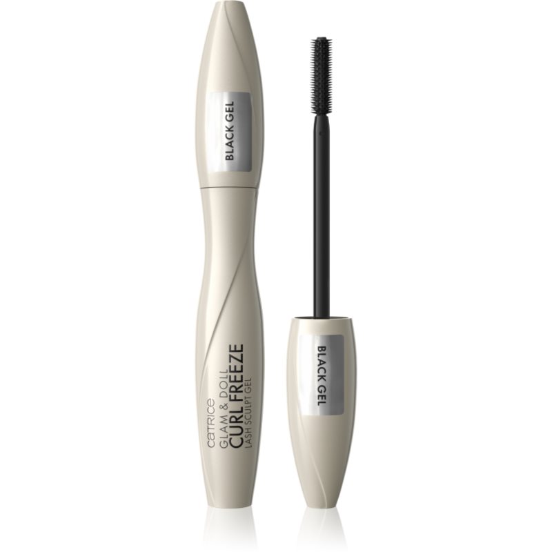 Catrice Catrice Glam & Doll Curl Freeze gel per le ciglia colore Transparent Black 9.5 ml