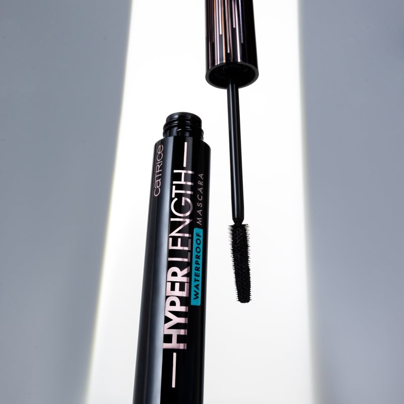 Catrice Hyper Length Waterproof Mascara wasserfeste Mascara zum Verlängern der Wimpern Farbton 010 Endless Black 11 ml (Bild 9)