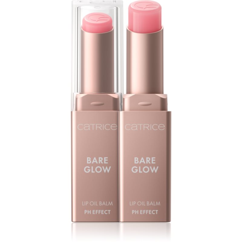 Catrice Bare Glow balzam na pery reagujúce na pH odtieň 010 Cool Pink 3 g