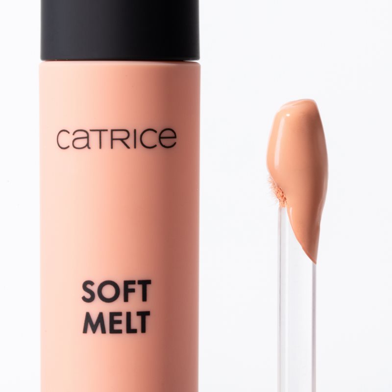 Catrice Soft Melt Liquid To Powder Flüssiges Lidschatten mit Matt-Effekt Farbton 020 Peach Fuzz 3.4 ml (Bild 10)