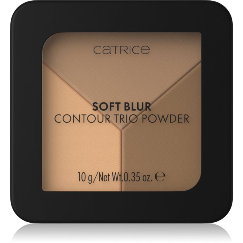 Catrice Soft Blur Contour Trio Powder contouring palette with matt effect shade C020 Neutral Harmony 10 g