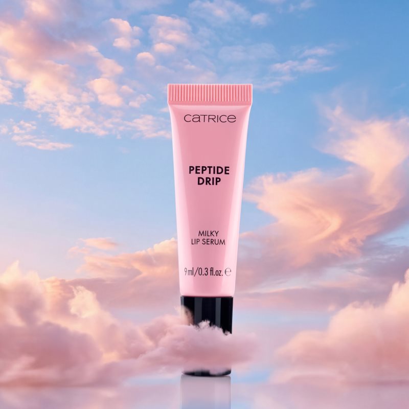 Catrice Peptide Drip Milky Lip Serum ošetrujúci lesk na pery s peptidmi odtieň C010 Flirty Flush 9 ml (obrázok 8)