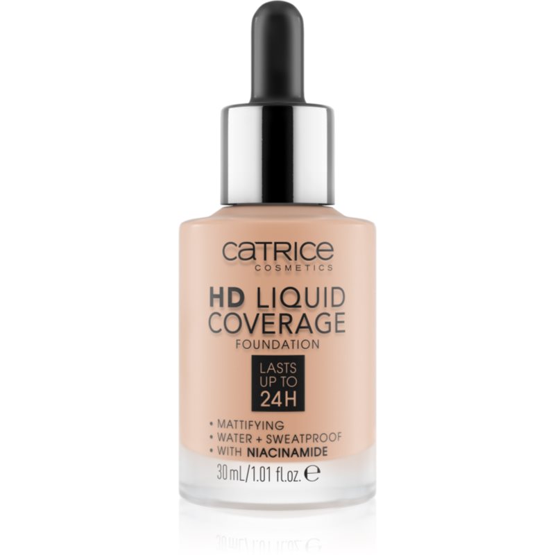 Photos - Other Cosmetics Catrice HD Liquid Coverage foundation shade 020 Rose Beige 30 ml 