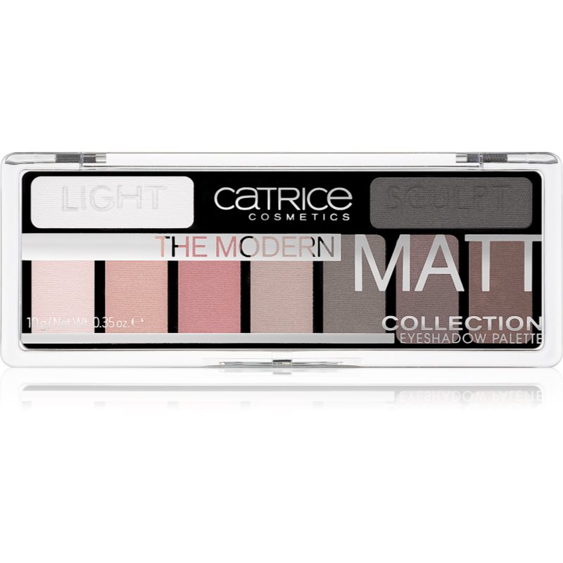

Catrice The Modern Matt Collection палітра тіней відтінок 010 The Must-Have Matts