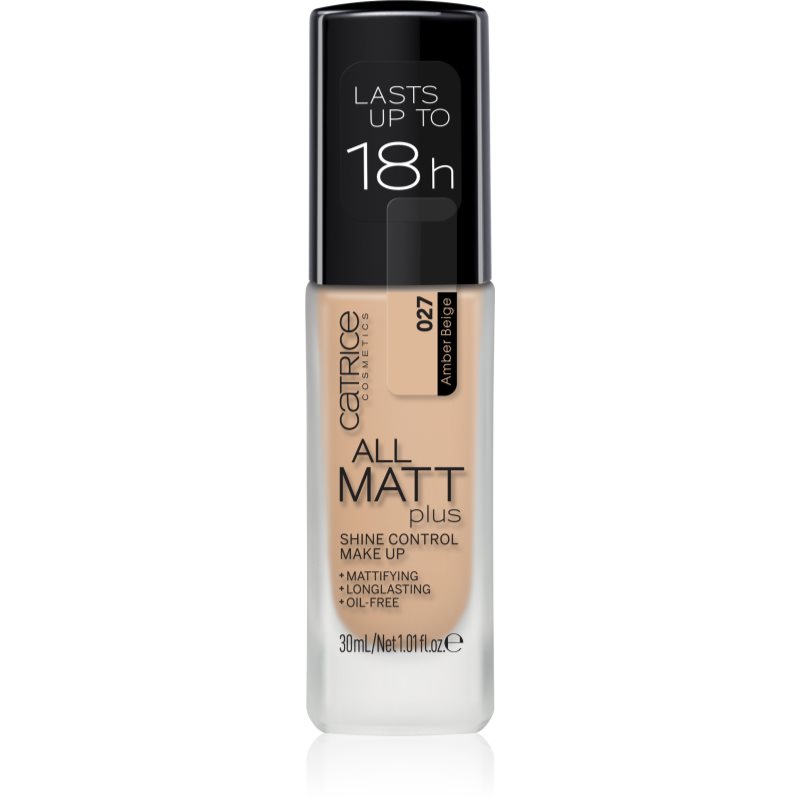 

Catrice All Matt Plus тональний крем з матуючим ефектом відтінок 027 Amber Beige