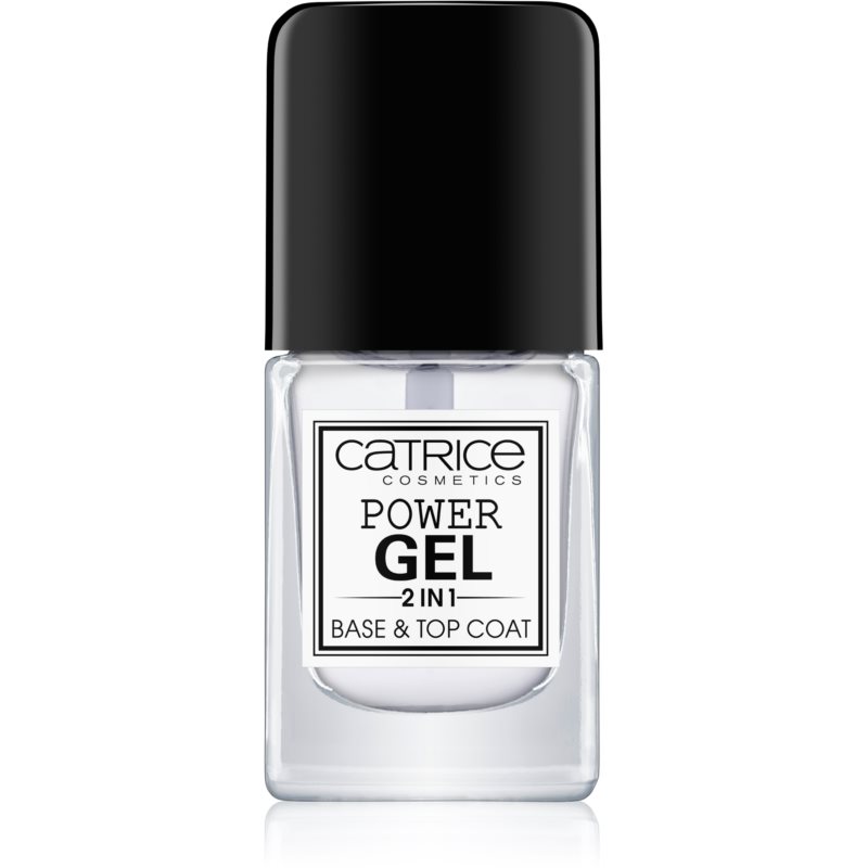 Catrice Power Gel 2 in1 base and top coat nail polish 10.5 ml
