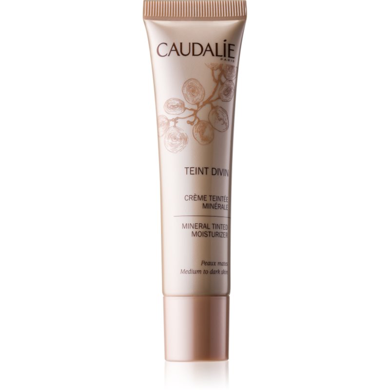 

Caudalie Teint Divin мінеральний зволожуючий крем відтінок Medium To Dark Skin
