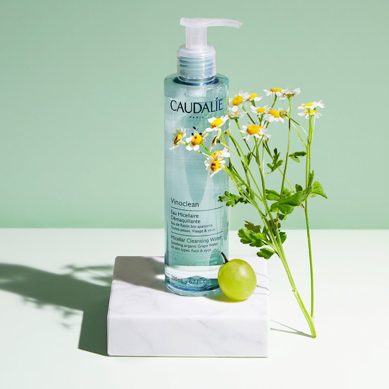 Caudalie Vinoclean Micellar Cleansing Water For Face And Eyes 100 Ml