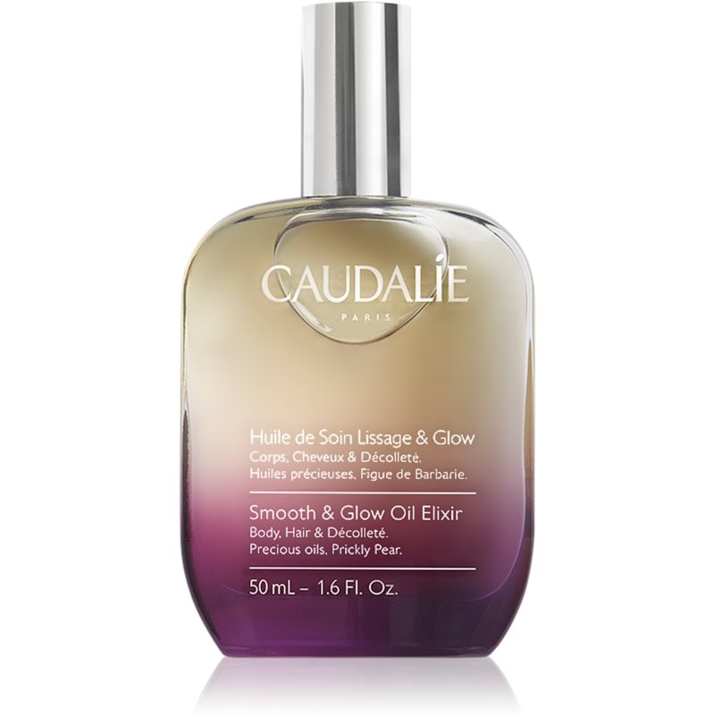 Caudalie Smooth & Glow Oil Elixir багатофункціональна олійка для тіла та волосся 50 мл