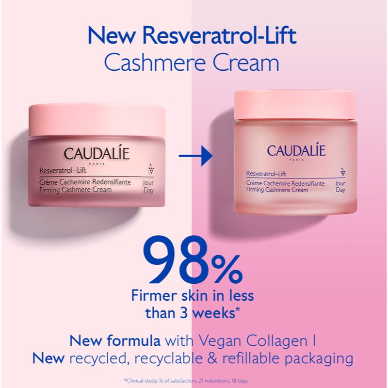 Caudalie Resveratrol-Lift Crème Légère Liftante Pour Raffermir Le Visage 50 Ml