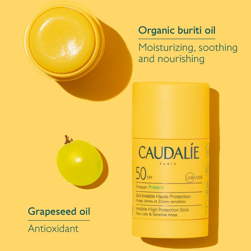 Caudalie Vinosun Sunscreen For Face And Sensitive Areas SPF 50 15 G