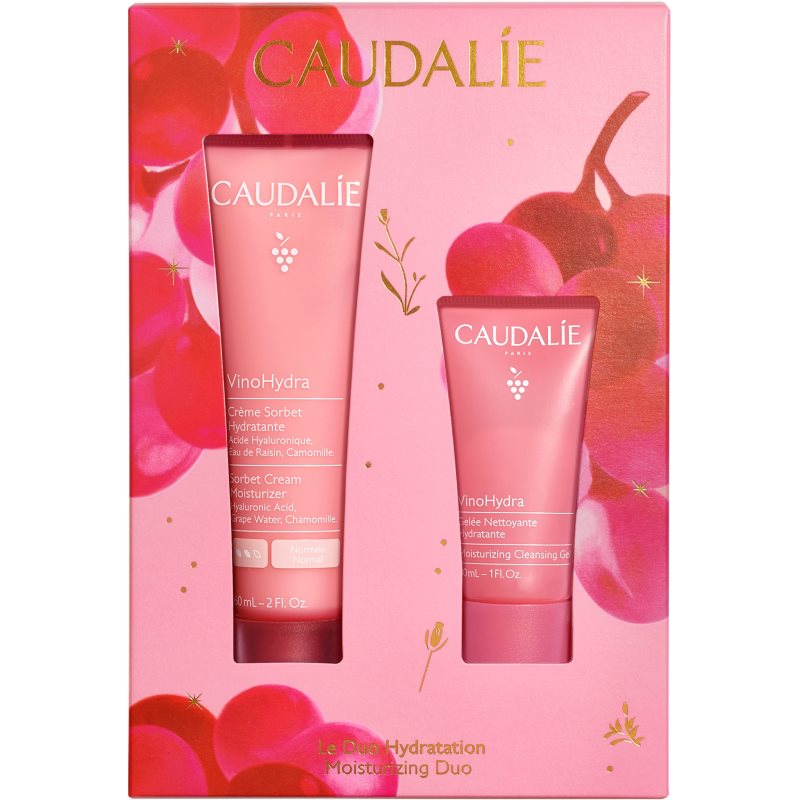 Caudalie Moisturizing Duo Set świąteczny zestaw prezentowy do nawilżenia i ujędrnienia skóry