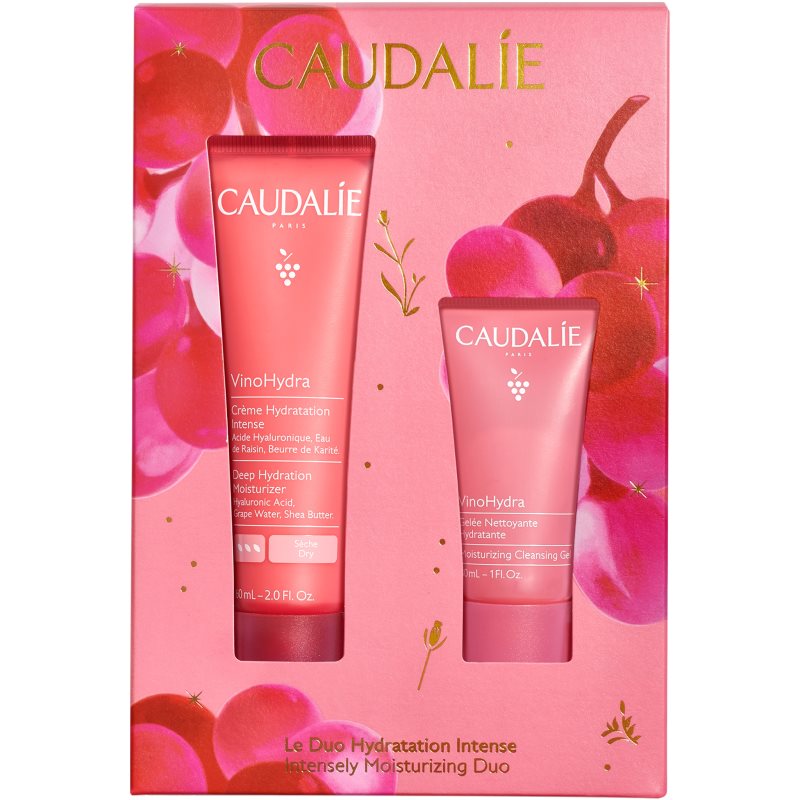 Caudalie Moisturizing Duo Set dárková sada pro dehydratovanou pleť