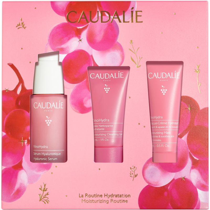 Caudalie Moisturizing Routine Set Geschenkset Für Gesicht und Körper