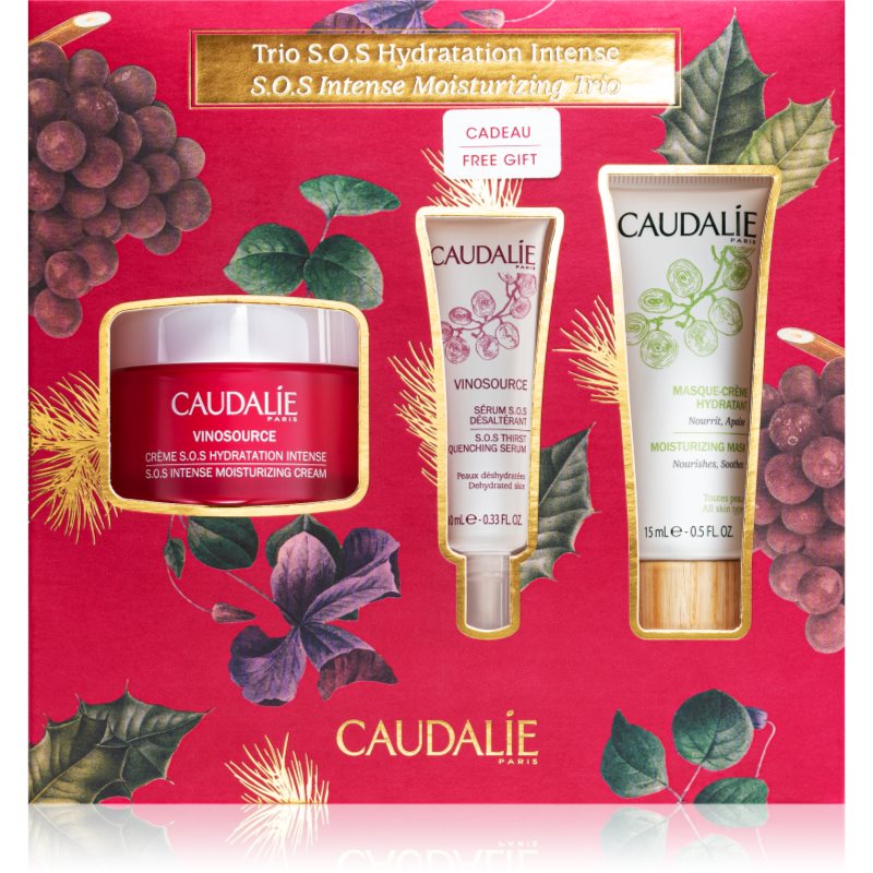

Caudalie S.O.S. Intense Moisturizing Trio подарунковий набір VI.