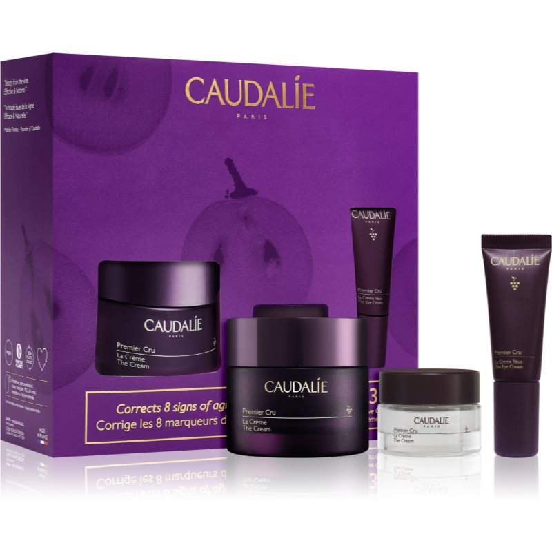 Caudalie Premier Cru 1,2,3 Set travel set (for the face and eye area)
