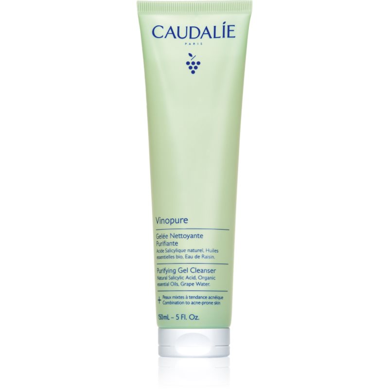 Caudalie Vinopure Purifying Gel Cleanser żel głęboko oczyszczający do cery tłustej i problematycznej 150 ml