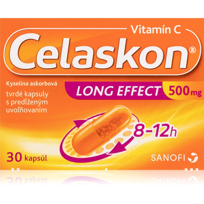 Celaskon Celaskon Long Effect 500mg kapsuly s vitamínom C 30 cps kúpite na Notino.sk