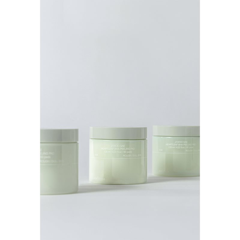 celimax Ji Woo Gae Heartleaf BHA Peeling Pad exfoliačné vankúšiky s upokojujúcim účinkom 60 ks (obrázok 8)