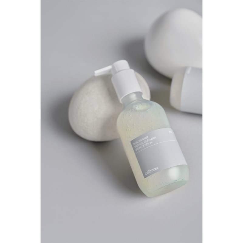 celimax Dual Barrier jemný čistiaci gél pre upokojenie a posilnenie citlivej pleti 200 ml