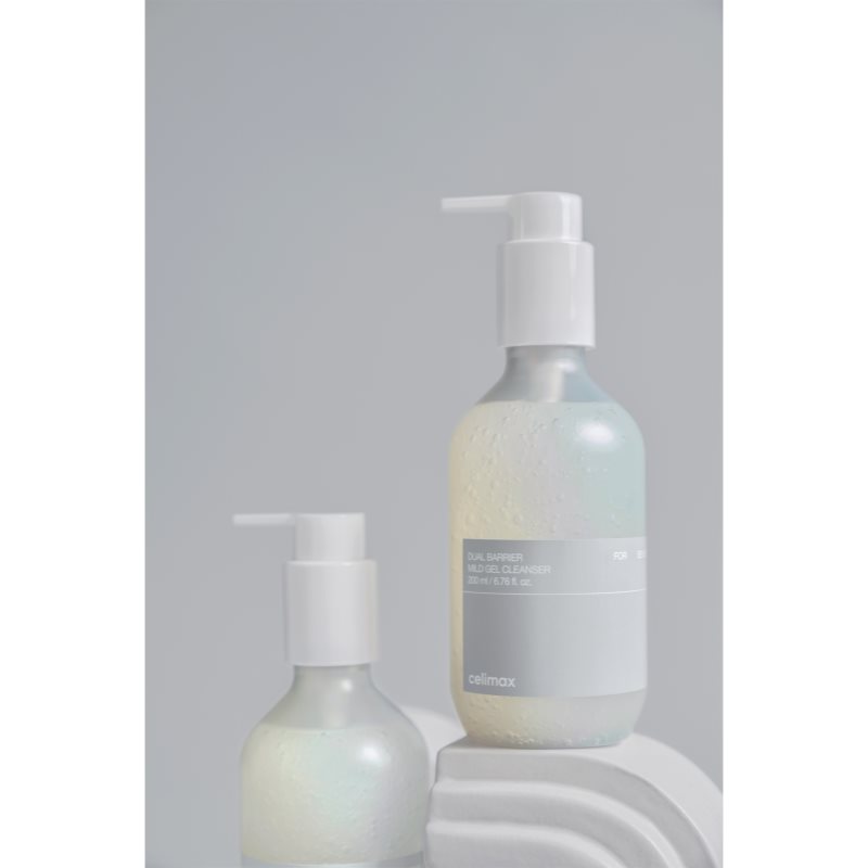 celimax Dual Barrier jemný čistiaci gél pre upokojenie a posilnenie citlivej pleti 200 ml