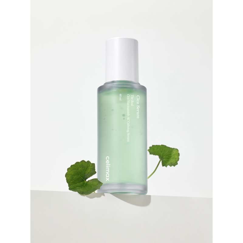celimax The Real Cica Niacinamide AC Calming Serum upokojujúce sérum pre citlivú pleť so sklonom k akné 40 ml (obrázok 3)