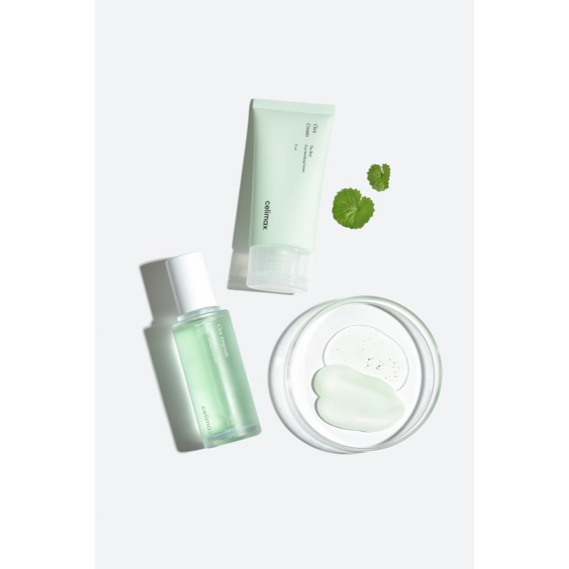 celimax The Real Cica Soothing Cream ľahký upokojujúci krém s gélovou textúrou 50 ml (obrázok 5)