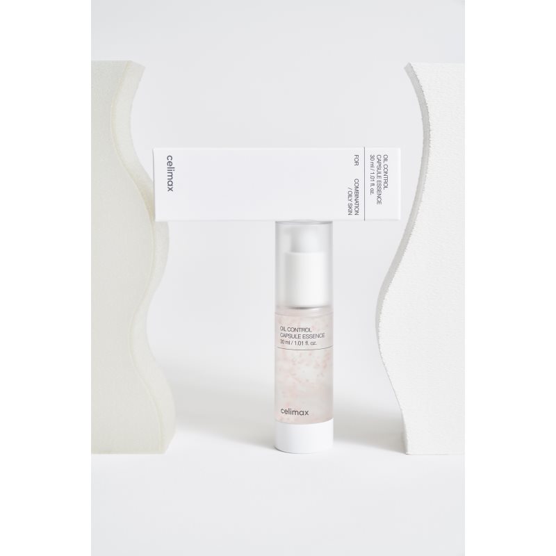 celimax Oil Control Capsule Essence rozjasňujúca esencia pre mastnú a problematickú pleť 30 ml (obrázok 6)