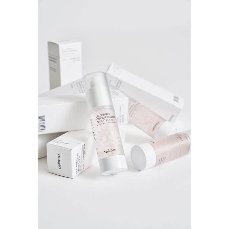 celimax Oil Control Capsule Essence rozjasňujúca esencia pre mastnú a problematickú pleť 30 ml (obrázok 7)