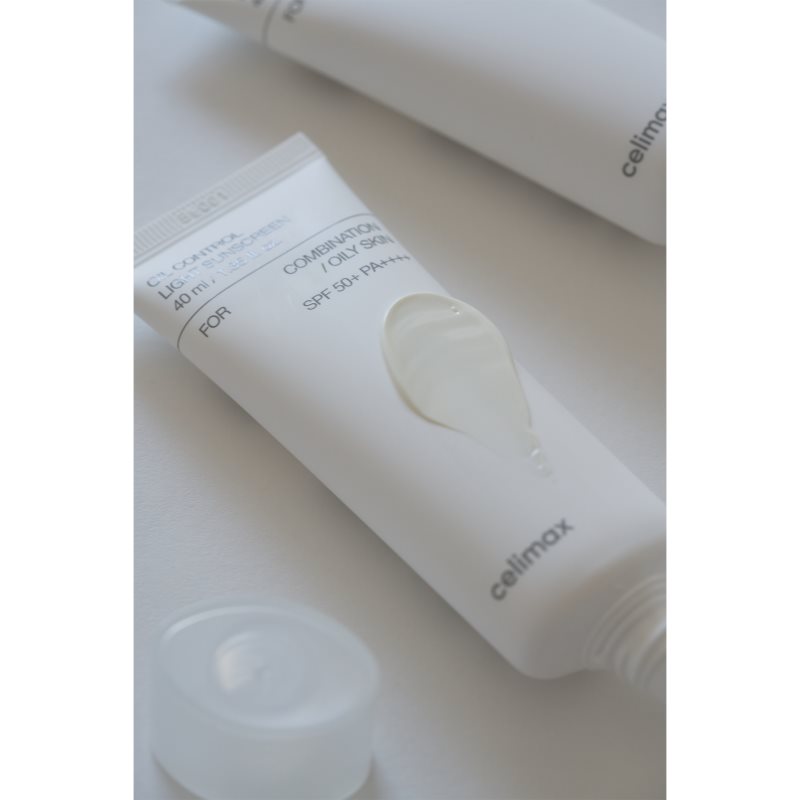 celimax Oil Control Light Sunscreen krém na opaľovanie SPF 50+ pre mastnú a zmiešanú pleť 40 ml (obrázok 3)