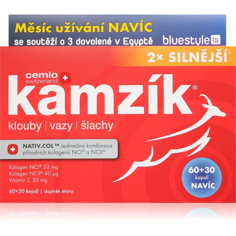Cemio Kamzík kapsuly na výživu kĺbov a chrupaviek 90 cps kúpite na Notino.sk