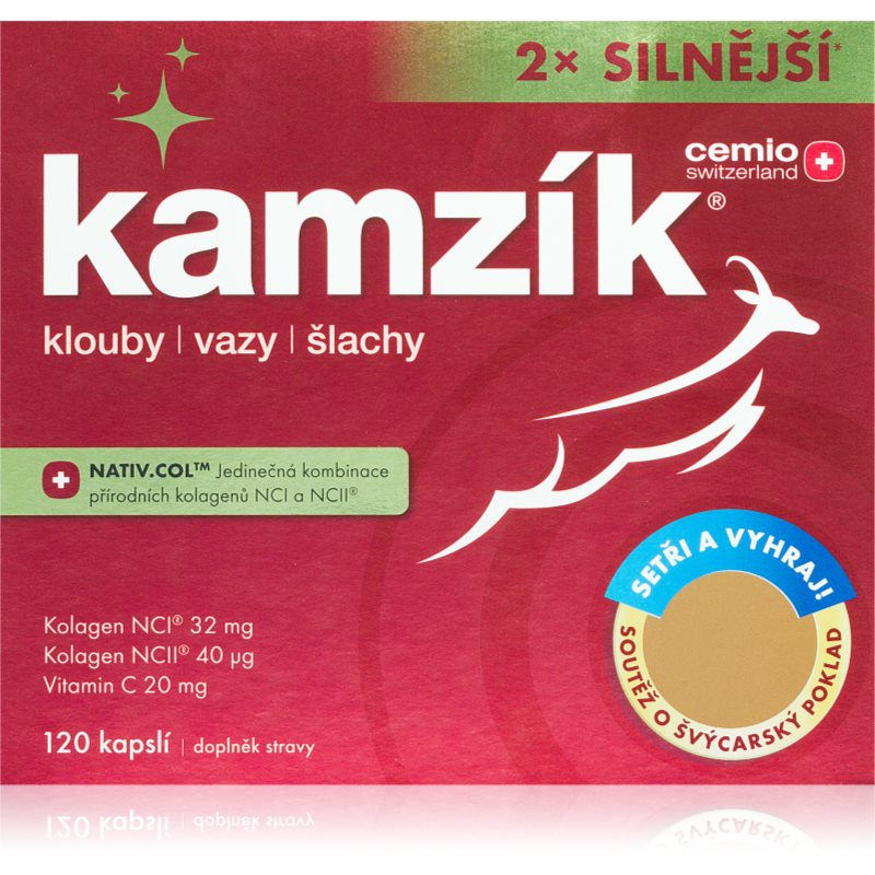 CEMIO Kamzík 2x silnejší + súťaž 120 kapsúl kúpite na Notino.sk