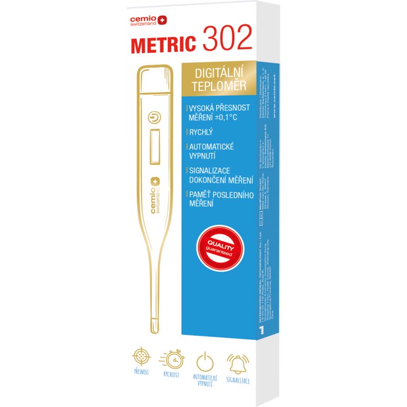 Cemio Metric 308 302 цифровий термометр 1 кс