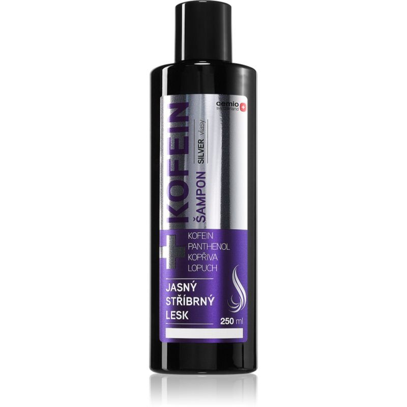 Cemio Kofein Silver shampoing fortifiant pour cheveux gris 250 ml female