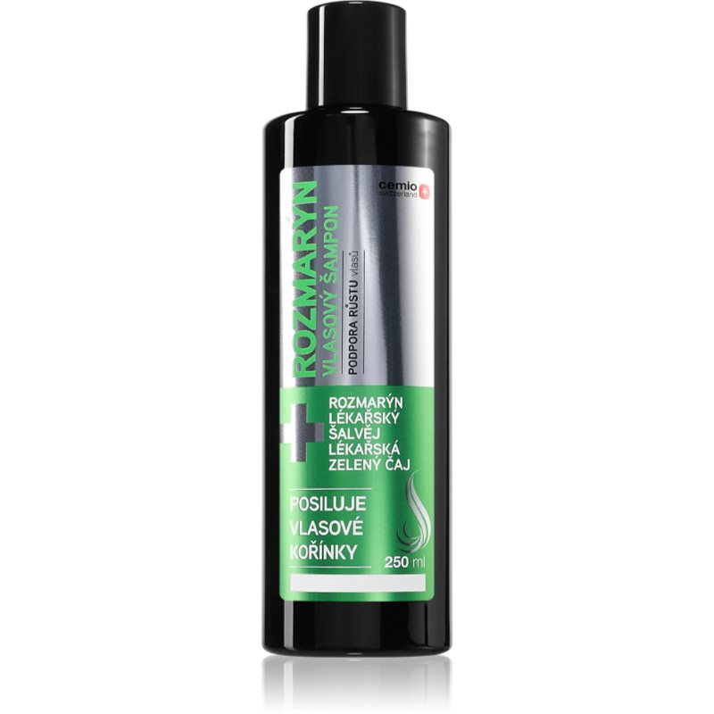 Cemio Rosemary Shampoo Shampoo For Hair Growth And Strengthening From The Roots 250 Ml